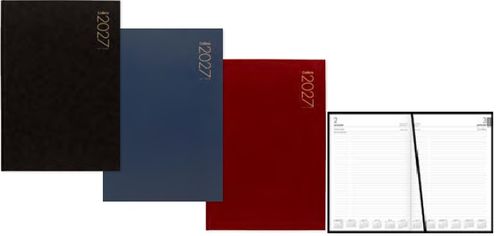 101557 - 2027 Collins A41 Diary, Day To Page, Black