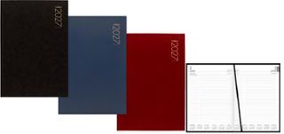 101556 - 2027 Collins A41 Diary, Day To Page, Red