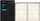 104216 - 2027 Collins Boston A53 Diary, Week to view Wiro, Black