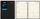 2027 Collins Boston A43 Diary, Week To View, Black