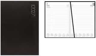 2027 Collins A41E Executive Diary, Day To Page, Black