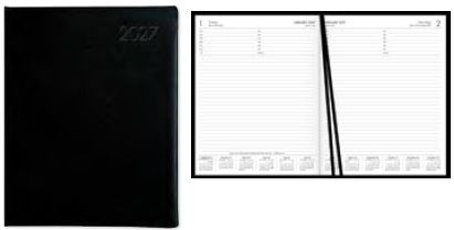 2027 Collins BD1081 Business Diary Day per Page, Black