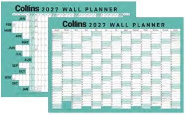 2027 A2 Wall Planner, Unlaminated