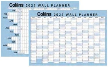 2027 Large Wall Planner 700x990, Unlaminated