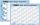 104220 - 2027 Collins Large Wall Planner 700x900mm, Laminated