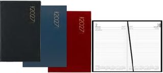 101561 - 2027 Collins A51 Diary, Day To Page, Hardcover, Navy