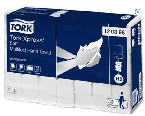 Tork H2 2Ply Paper Towel Recycled, Carton 15