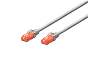 Digitus UTP CAT6 Patch Lead - 0.75M Grey