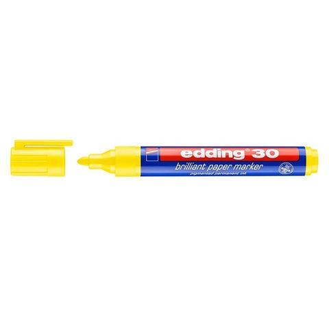 EDDING 30 POSTER MARKER (YELLOW)