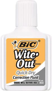 WITE OUT CORRECTION FLUID