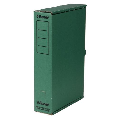 Coloured Storage Carton, Green