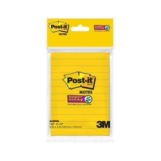 POST-IT SUPER STICKY LINED NO
