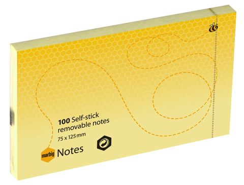 Adhesive Notes 75x125mm