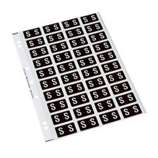 CODAFILE LABEL ALPHA S 25MM SHEET 40