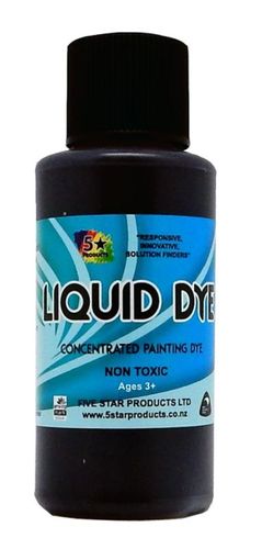 LIQUID DYE, 50ML (BLACK)