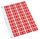 CODAFILE LABEL NUMERIC 0 25MM  40 PER SHEET, Pk5