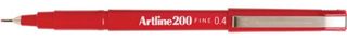 Artline 200 Pen (Red)