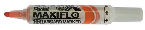 MAXIFLO WHITEBOARD MARKER BULLET (ORANGE)