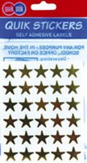 STAR LABELS SMALL PKT 150 (GOLD)