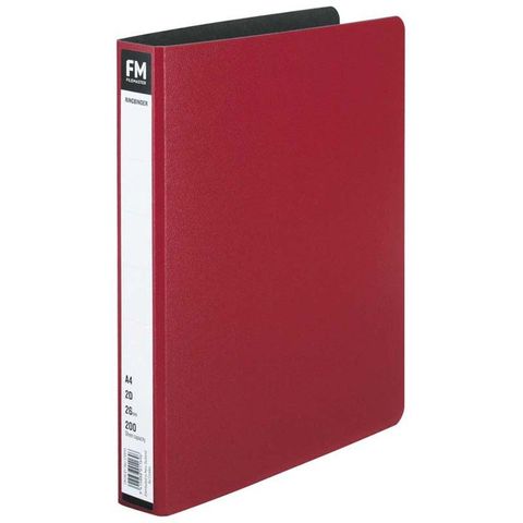 TRUNKBRD RINGBINDER A4RED