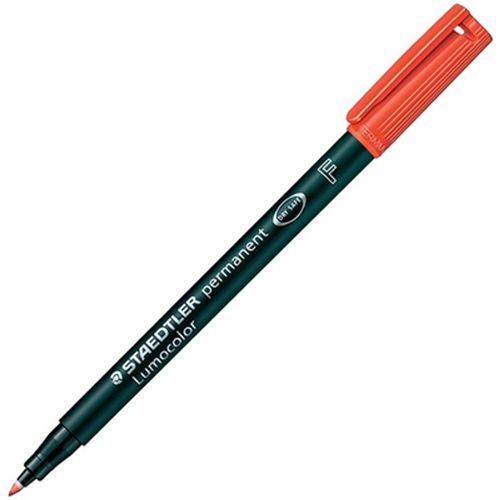 STAEDTLER OHP PEN FINE (RED)