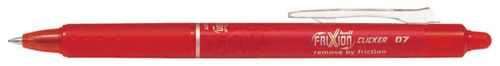 PILOT FRIXION CLICKER PEN RED