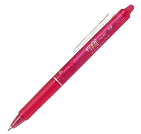 PILOT FRIXION CLICKER PEN PINK