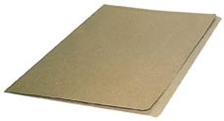 KRAFT FILE FOLDERS F/CAP  X10