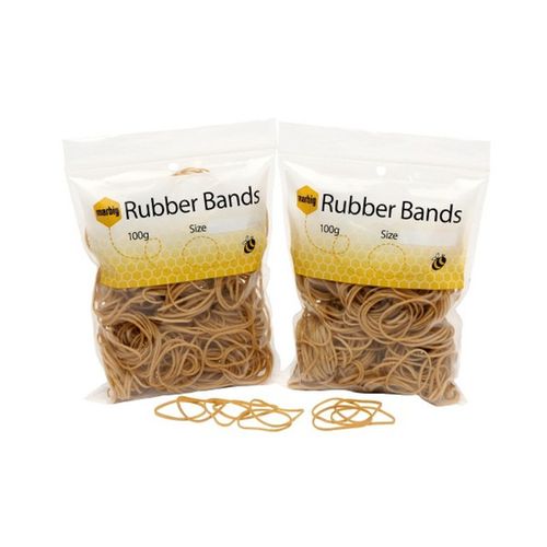 RUBBERBANDS, 100G BOX (#16)