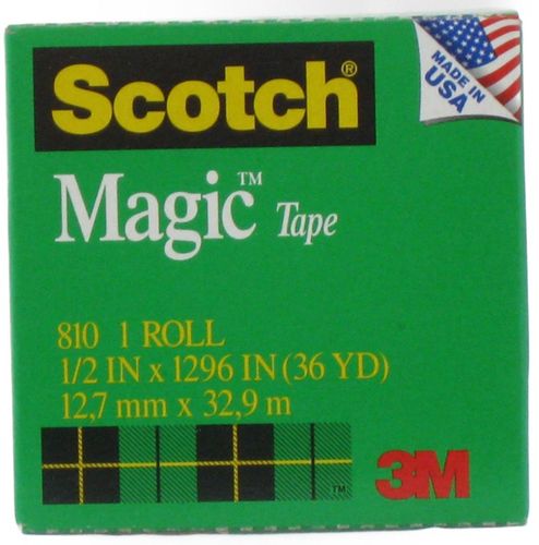 SCOTCH 810 MAGIC TAPE 12MM X 3