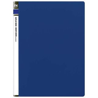A4 INSERT COVER CLEARFILE 40 POCKET (BLUE)