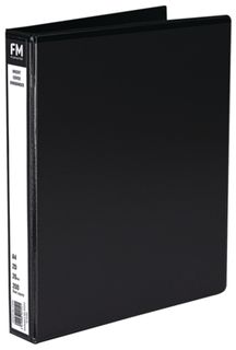 ENVIRO RINGBINDER C/W OVERLAY A4/2/26 (BLACK)