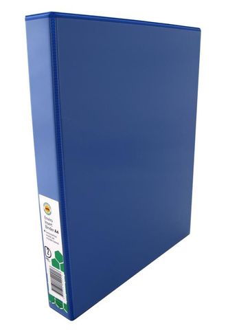 ENVIRO RINGBINDER C/W OVERLAY A4/2/26 (BLUE)