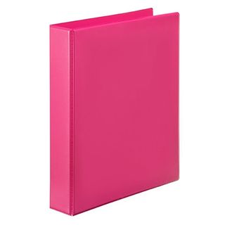 Clearview Ringbinder A4 Pink