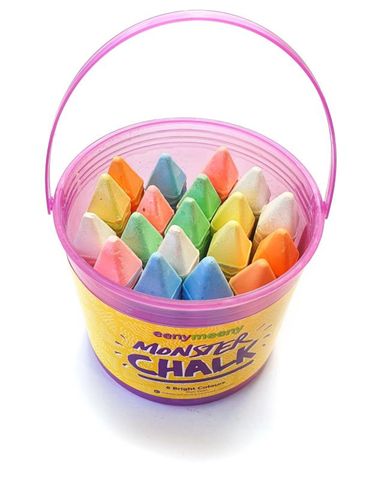 MONSTER SIDEWALK CHALK BUCKE