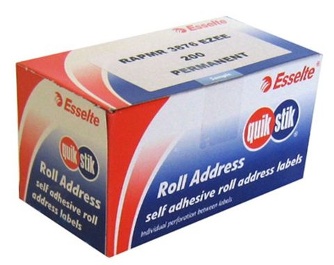 Roll Address Label 38x76mm