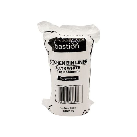 BIN LINERS 36L 580 X 710MM, P