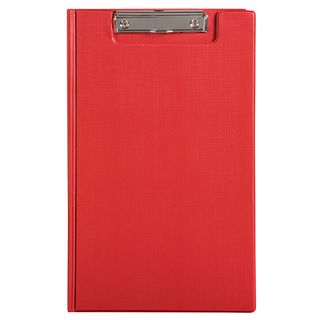 PVC CLIPBOARD FLAP F/C Red