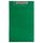 PVC CLIPBOARD FLAP F/C Green