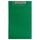 PVC CLIPBOARD FLAP F/C Green