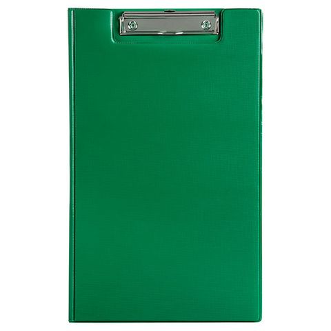 PVC CLIPBOARD FLAP F/C Green