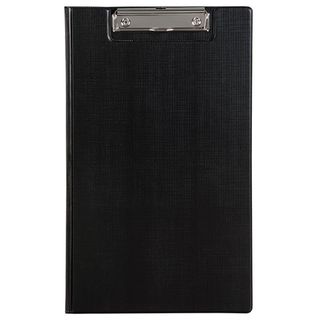 PVC CLIPBOARD FLAP F/C Black