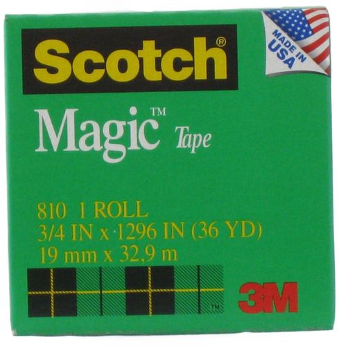 SCOTCH 810 MAGIC TAPE 19MMX33M