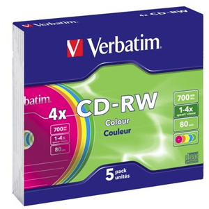 Verbatim CD-RW 700MB 2-4x Mul