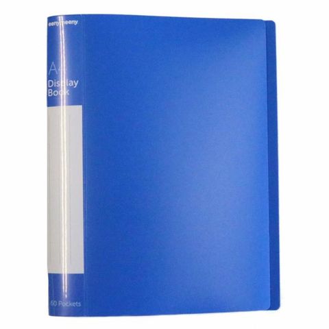 A4 CLEARFILE 60 POCKET (BLUE)