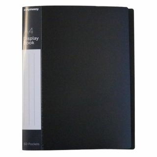 A4 CLEARFILE 60 POCKET (BLACK)