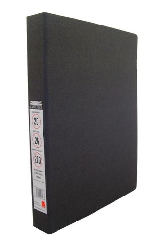 TRUNKBRD RINGBINDER A4 BLK