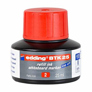 BTK25 REFILL INK RED