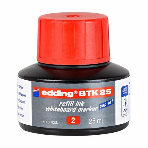 BTK25 REFILL INK RED