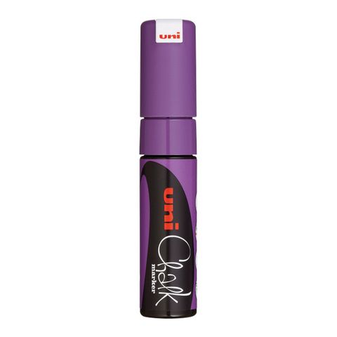 UNI CHALK MARKER (VIOLET) 8mm